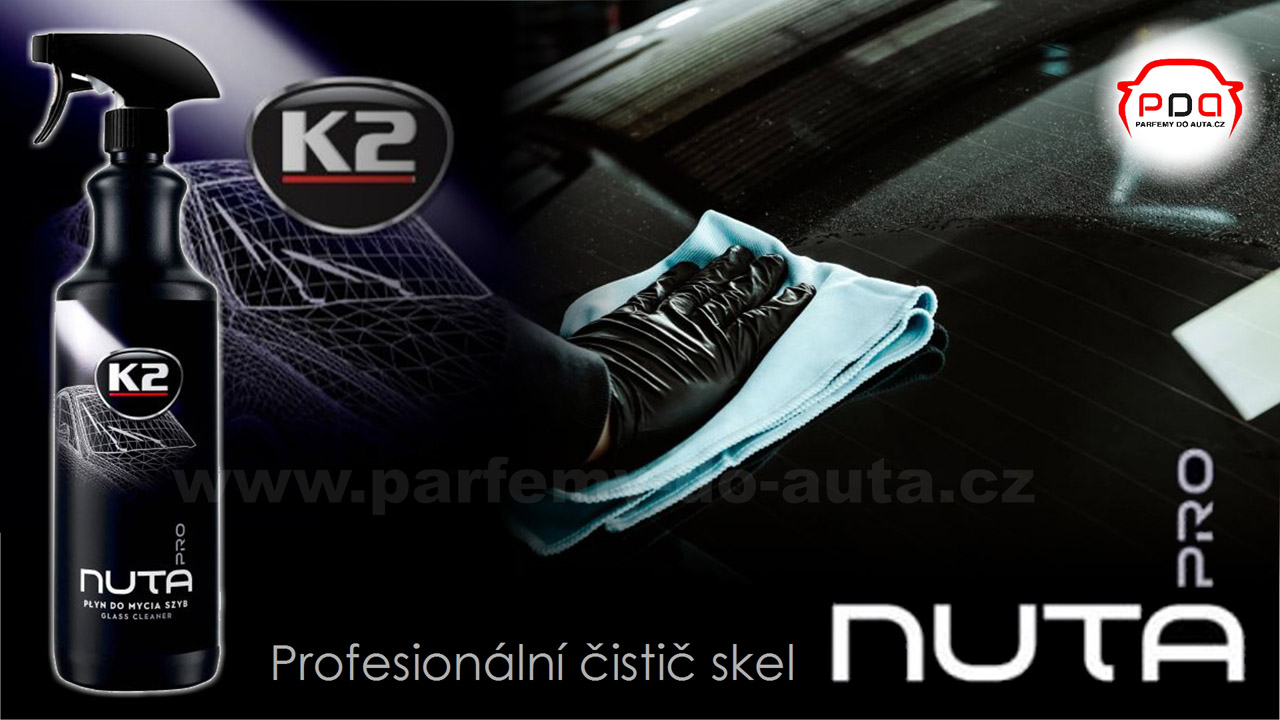 K2 Nuta Pro čistič skel pro detailing a profesionály 1litr